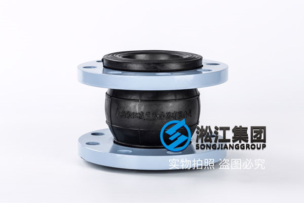 法蘭是10公斤標(biāo)準(zhǔn)的,DN80/DN100耐磨橡膠避震喉